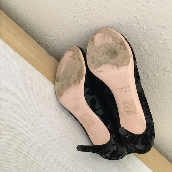 Red Valentino Black floral print size 38 - Picture 10 of 10